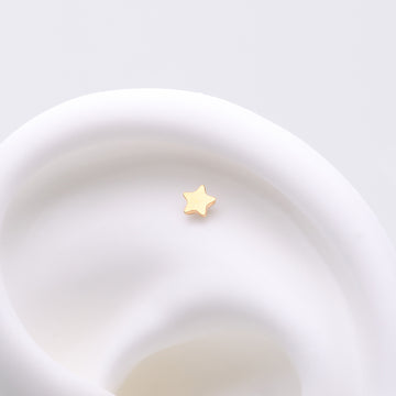 Detail View 1 of Implant Grade Titanium OneFit Threadless Golden Star Top Part